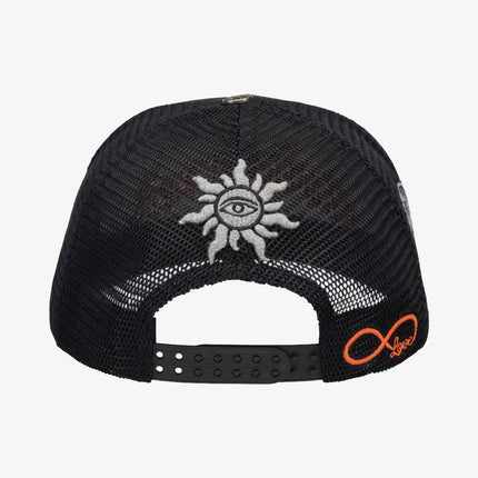 Godspeed 'GS Forever' Trucker Snapback Hat Vintage Black / Red | SOLE SERIOUSS [4]