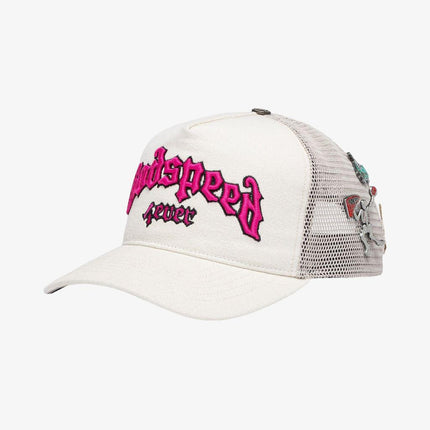 Godspeed 'GS Forever' Trucker Snapback Hat White / Fuchsia | SOLE SERIOUSS [2]