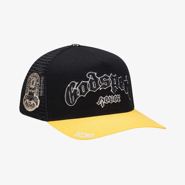 Godspeed 'GS Forever' Trucker Snapback Hat Yellow / Black | SOLE SERIOUSS [1]