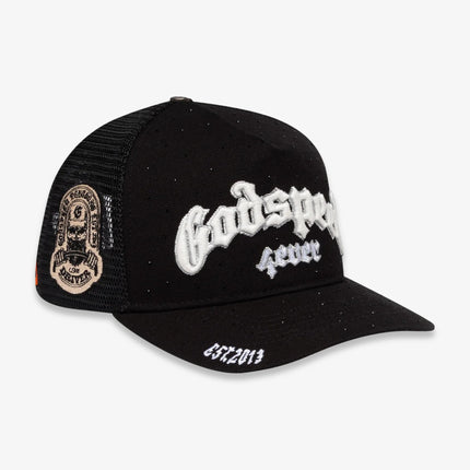 Godspeed 'GS Forever VVS OG' Trucker Snapback Hat Black / White | SOLE SERIOUSS [1]