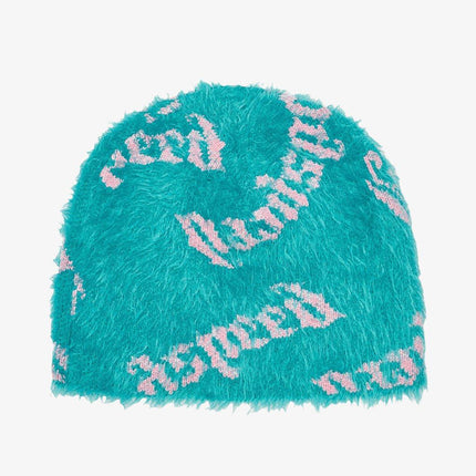 Godspeed 'GS Logo' Fuzzy Beanie Teal / Pink - SOLE SERIOUSS (2)