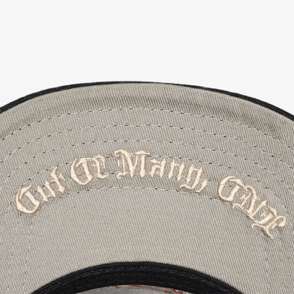 Godspeed 'GS Logo' Trucker Snapback Hat Black / Tangerine - SOLE SERIOUSS (5)