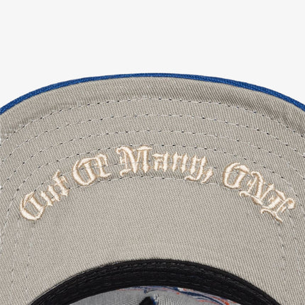 Godspeed 'GS Logo' Trucker Snapback Hat Blue / Orange - SOLE SERIOUSS (5)