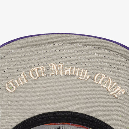 Godspeed 'GS Logo' Trucker Snapback Hat Purple / Orange - SOLE SERIOUSS (4)