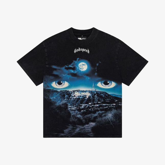 Godspeed 'Hills Have Eyes' T-Shirt Washed Black - SOLE SERIOUSS (1)