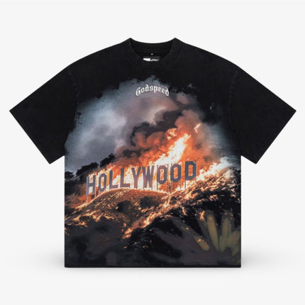 Godspeed 'Hollywood Inferno' T-Shirt Black - SOLE SERIOUSS (1)