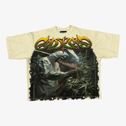 Godspeed 'Indoor 4/20' T-Shirt Macadamia Beige (Edition of 444) | SOLE SERIOUSS [1]