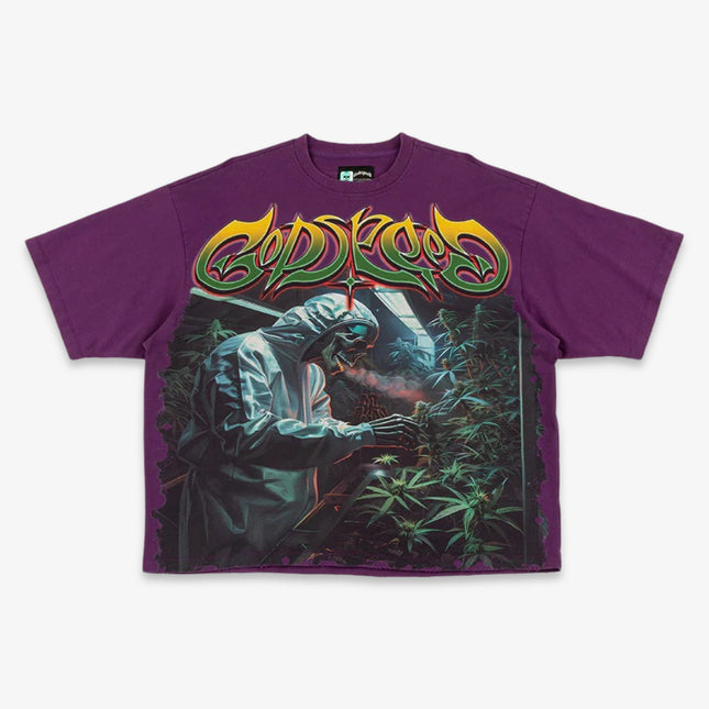 Godspeed 'Indoor 4/20' T-Shirt Purple Haze (Edition of 444) | SOLE SERIOUSS [1]