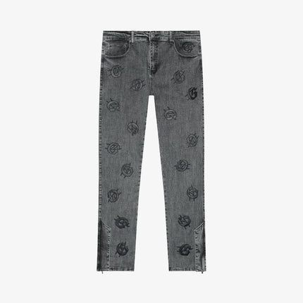 Godspeed 'Infinity G Logo' Denim Jeans Grey - SOLE SERIOUSS (1)