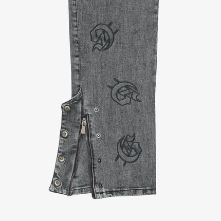 Godspeed 'Infinity G Logo' Denim Jeans Grey - SOLE SERIOUSS (3)