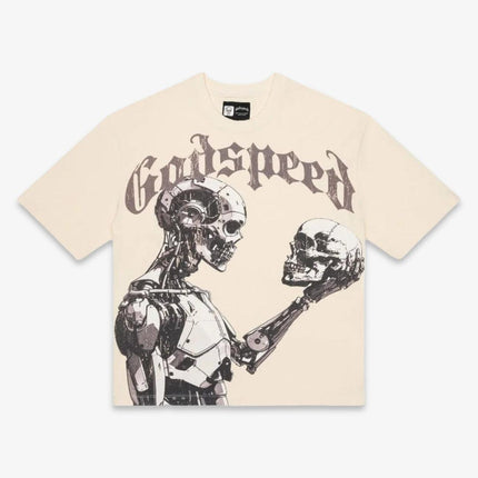 Godspeed 'Mankind vs AI III' T-Shirt Bone / Black | SOLE SERIOUSS [1]