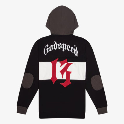 Godspeed 'Merrick' Rugby Pullover Hoodie Black - SOLE SERIOUSS (3)