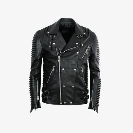 Godspeed Moto Leather Jacket Black - SOLE SERIOUSS (1)