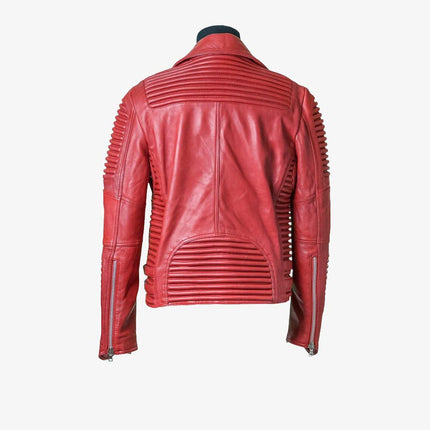 Godspeed Moto Leather Jacket Red - SOLE SERIOUSS (2)