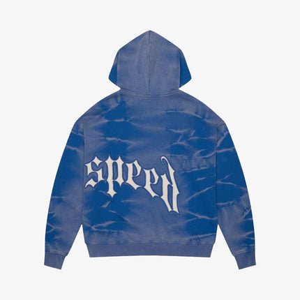 Godspeed 'OG Logo' 400 GSM French Terry Sweatsuit Blue Tie-Dye (Hoodie & Sweatpants) - SOLE SERIOUSS (3)