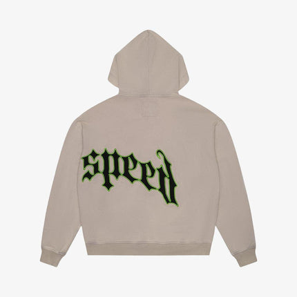 Godspeed 'OG Logo' 400 GSM French Terry Sweatsuit Grey / Green (Hoodie & Sweatpants) - SOLE SERIOUSS (5)