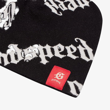 Godspeed 'OG Logo' Beanie Black / White - SOLE SERIOUSS (2)