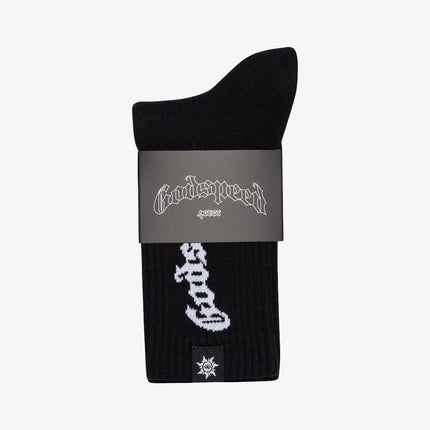 Godspeed 'OG Logo' Sock Black - SOLE SERIOUSS (2)