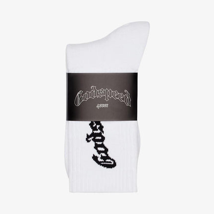 Godspeed 'OG Logo' Sock Snow White - SOLE SERIOUSS (2)