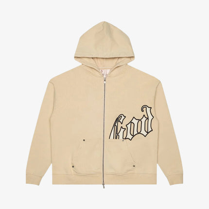 Godspeed 'OG Logo V2' 500 GSM French Terry Sweatsuit Creme / Bone (Hoodie and Sweatpants) | SOLE SERIOUSS [2]