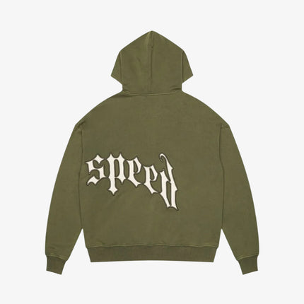 Godspeed 'OG Logo V2' 500 GSM French Terry Sweatsuit Olive (Hoodie and Sweatpants) | SOLE SERIOUSS [3]