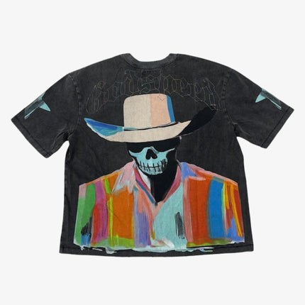 Godspeed 'Pastel Cowboy' T-Shirt Grey Wash | SOLE SERIOUSS [1]