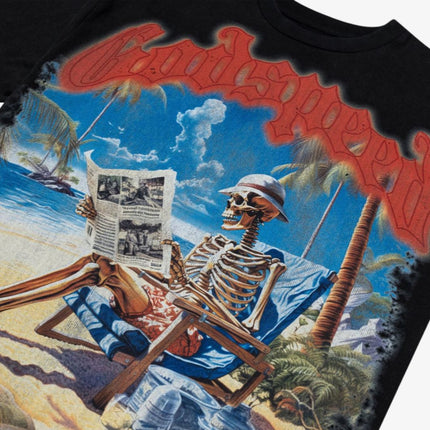 Godspeed 'Permanent Vacation' T-Shirt Black - SOLE SERIOUSS (3)