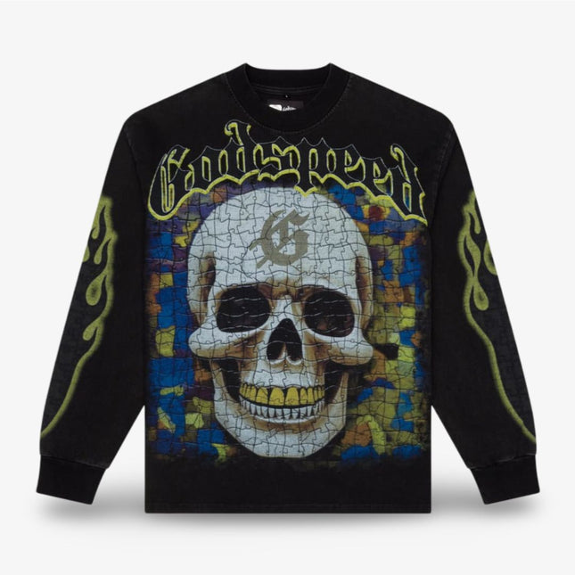 Godspeed 'Puzzled' L/S Long Sleeve T-Shirt Black - SOLE SERIOUSS (1)