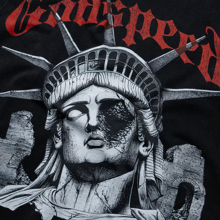 Godspeed 'R.O.M.E' T-Shirt Black Wash | SOLE SERIOUSS [3]