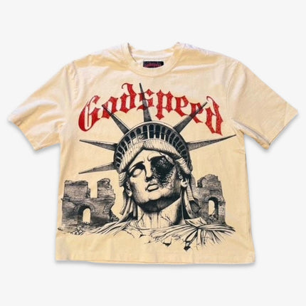 Godspeed 'R.O.M.E' T-Shirt Bone | SOLE SERIOUSS [1]