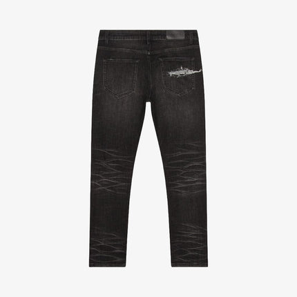 Godspeed Rugby Patch Denim Jeans Washed Black - SOLE SERIOUSS (2)