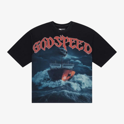 Godspeed 'Sea Sick' T-Shirt Black Wash (Edition of 444) | SOLE SERIOUSS [1]