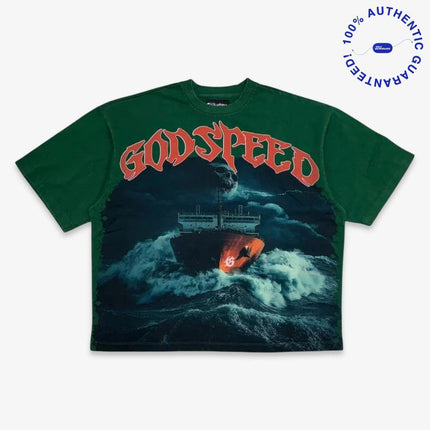 Godspeed 'Sea Sick' T-Shirt Green (Edition of 444) | SOLE SERIOUSS [1]