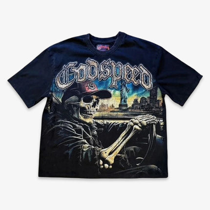 Godspeed 'Sightseeing' T-Shirt Black Wash | SOLE SERIOUSS [1]