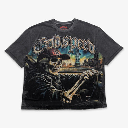 Godspeed 'Sightseeing' T-Shirt Grey Wash | SOLE SERIOUSS [1]