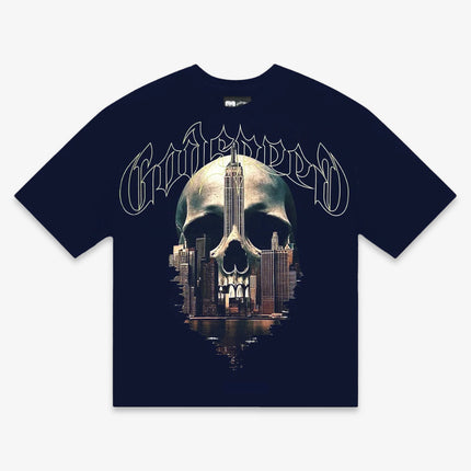 Godspeed 'Skyline' T-Shirt Navy Wash | SOLE SERIOUSS [1]