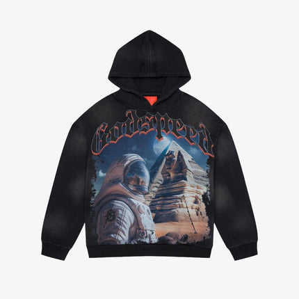 Godspeed 'Sphinx Guardian' Hoodie Washed Black - SOLE SERIOUSS (1)