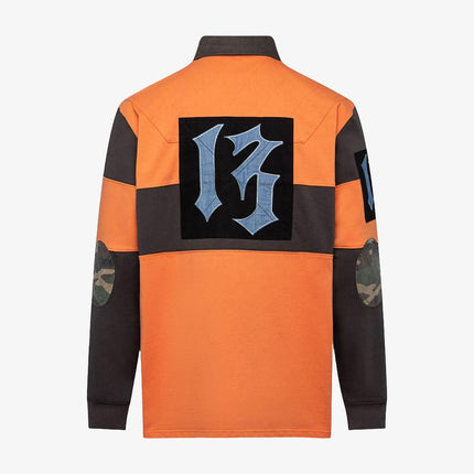 Godspeed 'Sunkiss' L/S Long Sleeve Rugby Shirt Orange / Black - SOLE SERIOUSS (2)