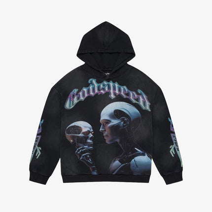 Godspeed 'The Upgrade' Hoodie Washed Black - SOLE SERIOUSS (1)