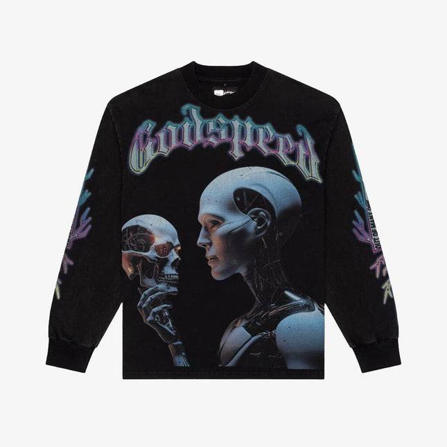 Godspeed 'The Upgrade' L/S Long Sleeve Washed Black - SOLE SERIOUSS (1)