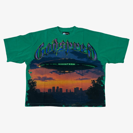 Godspeed 'U.A.P' T-Shirt Emerald Green Wash (Edition of 444) | SOLE SERIOUSS [1]