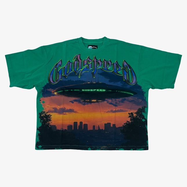 Godspeed 'U.A.P' T-Shirt Emerald Green Wash (Edition of 444) | SOLE SERIOUSS [1]