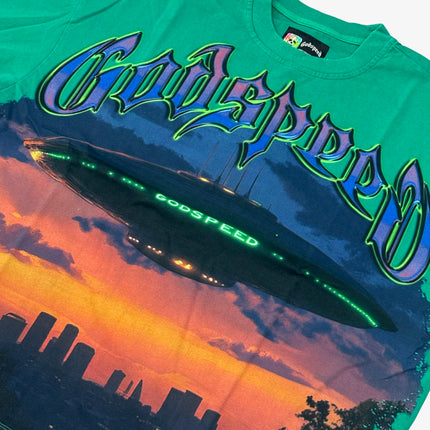 Godspeed 'U.A.P' T-Shirt Emerald Green Wash (Edition of 444) | SOLE SERIOUSS [3]