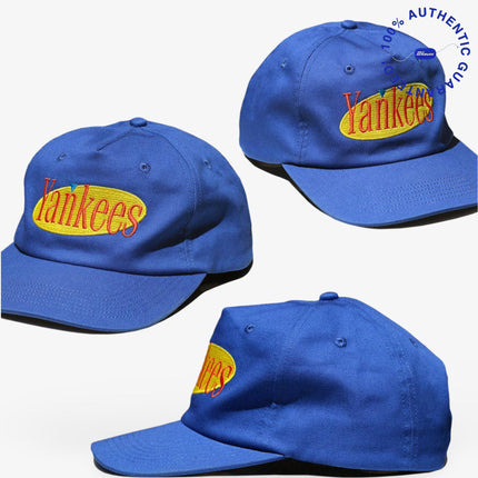 Hat Trick NYC 'New York Yankees / Seinfeld Sitcom' Snapback Hat DVD Box Set Blue | SOLE SERIOUSS [3]