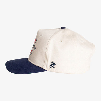 Hat Trick NYC 'New York / ex's Rangers' Snapback Hat Beige / Navy Blue | SOLE SERIOUSS [3]