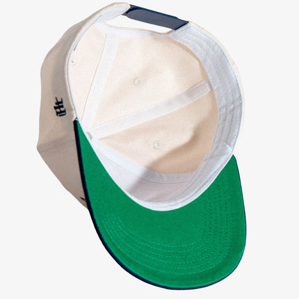 Hat Trick NYC 'New York / ex's Rangers' Snapback Hat Beige / Navy Blue | SOLE SERIOUSS [5]