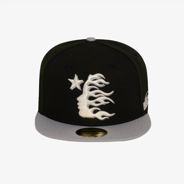 Hellstar 'Baseball' Fitted Hat Black / Grey - SOLE SERIOUSS (1)