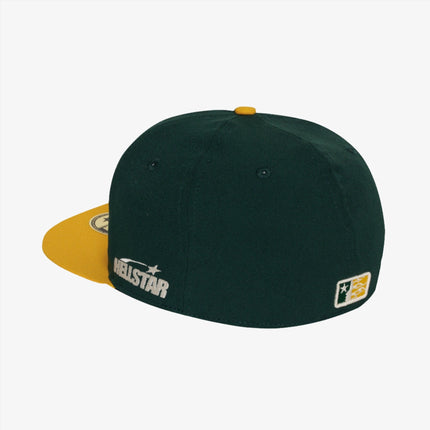 Hellstar 'Baseball' Fitted Hat Green / Yellow - SOLE SERIOUSS (3)