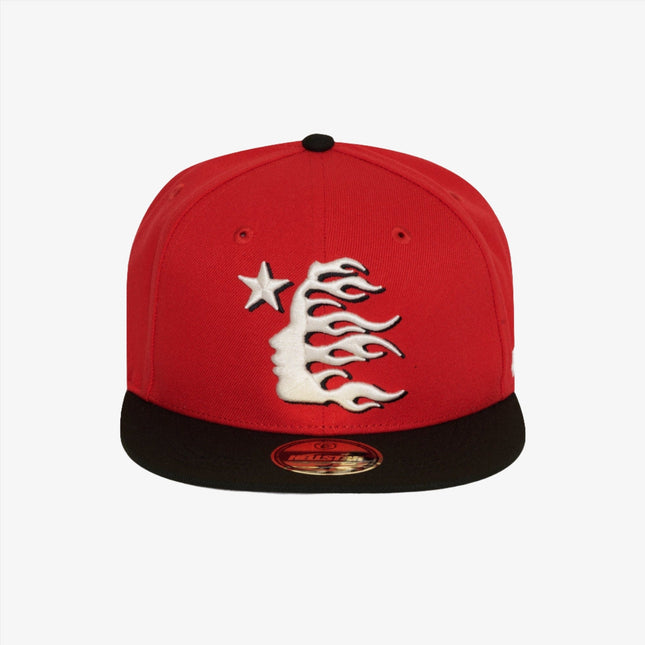 Hellstar 'Baseball' Fitted Hat Red / Black - SOLE SERIOUSS (1)