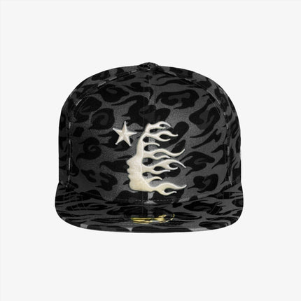 Hellstar 'Cheetah Print' Fitted Hat Black / White - SOLE SERIOUSS (1)